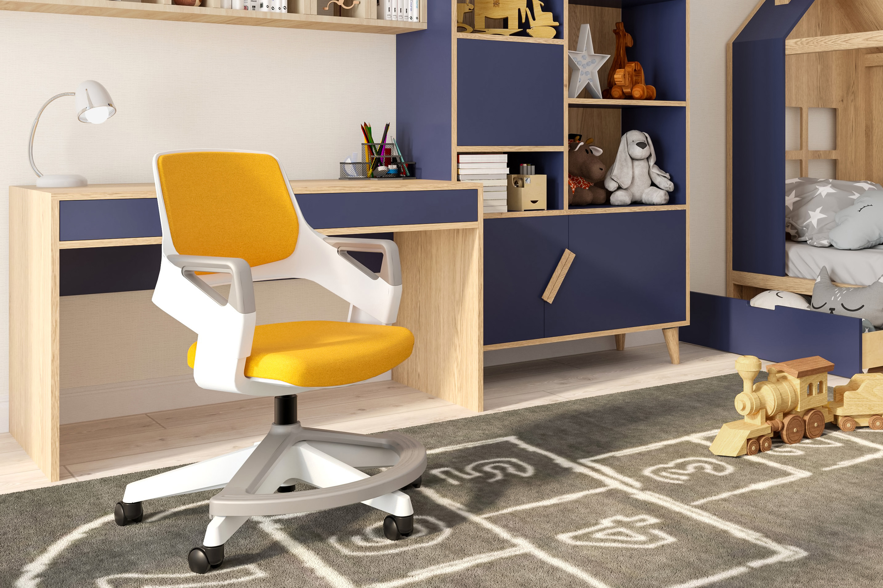 Sillón Rookee Unique, silla ergonómica para niños