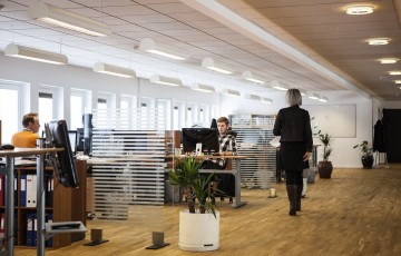 Wie sorgt man für ein modernes Büroambiente?