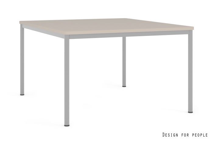 NOBE WORKSTATION 2 - GREY FRAME, TOP 120X140 CM