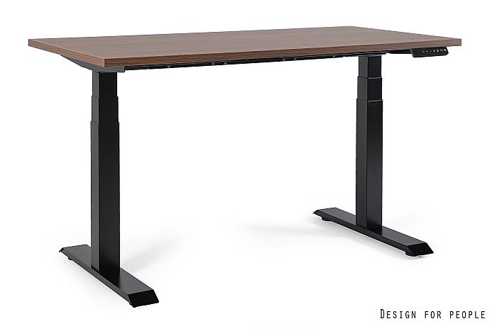 FIGHTER SINGLE DESK - BLACK - FRAME AND TOP
