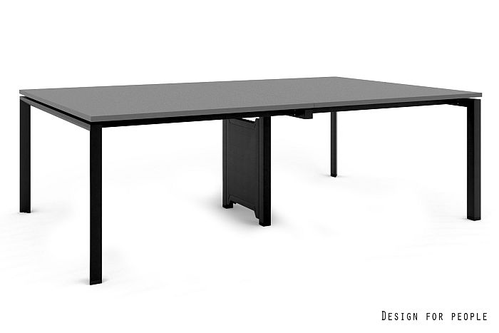 PASON - WORKSTATION 4 - NEGRO -MARCO Y TABLERO - 240X140 CM