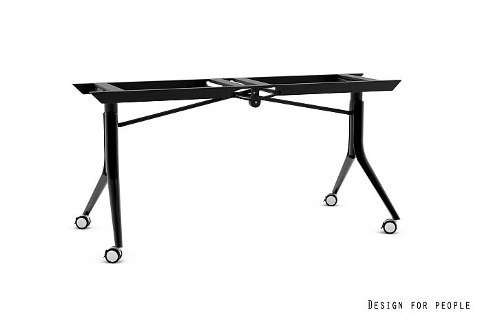CARL TABLE - CZARNY - STELAŻ