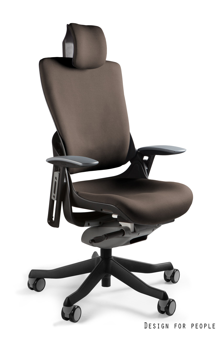 WAU 2 - BLACK/FABRIC BL409 TAUPE