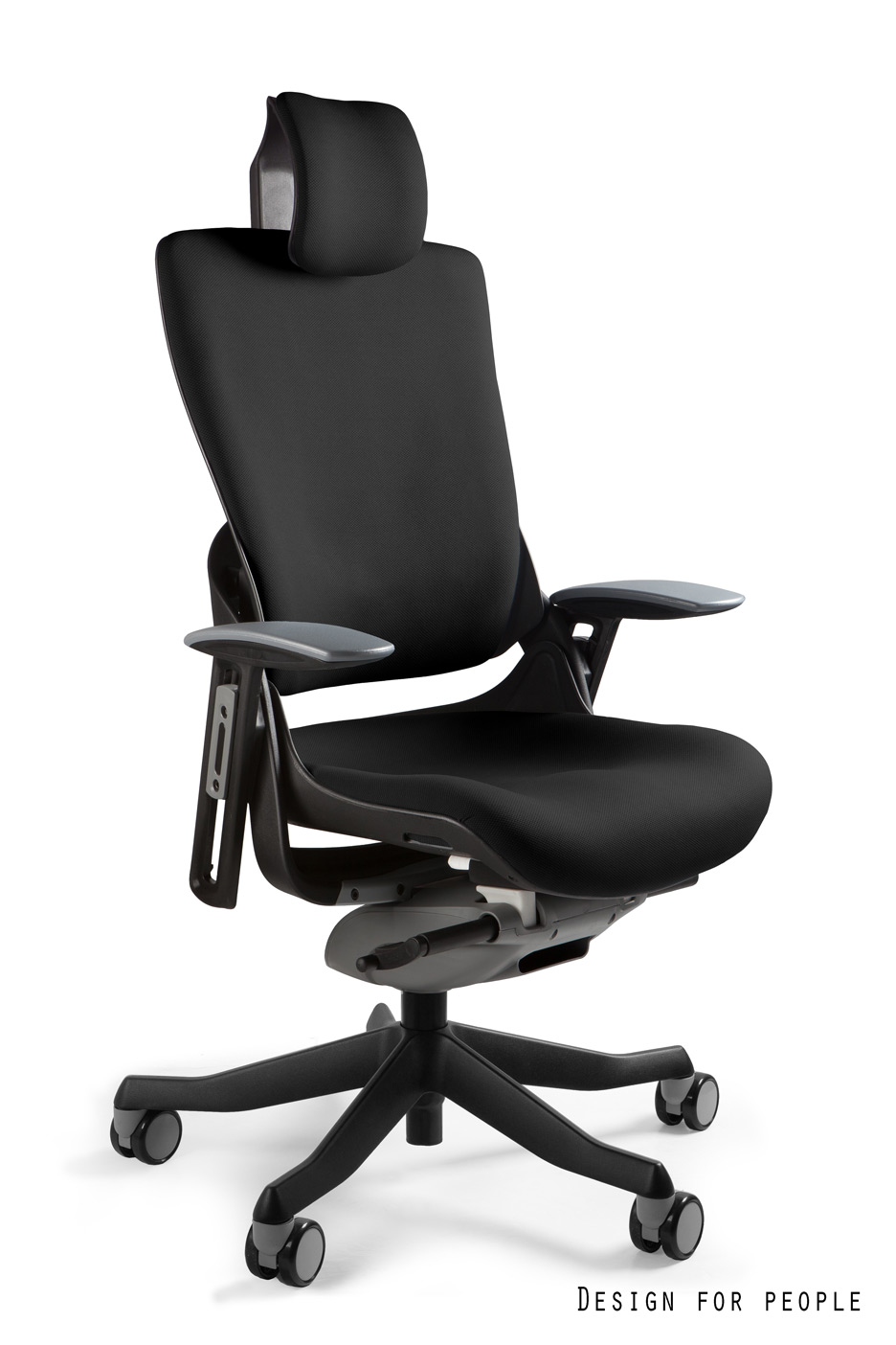 WAU 2 - BLACK/FABRIC BL418 BLACK