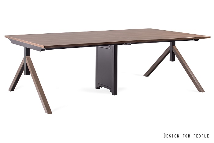 MARS - WORKSTATION 4 - MARCO Y TABLERO - 240X140 CM - YZ-17 WALNUT