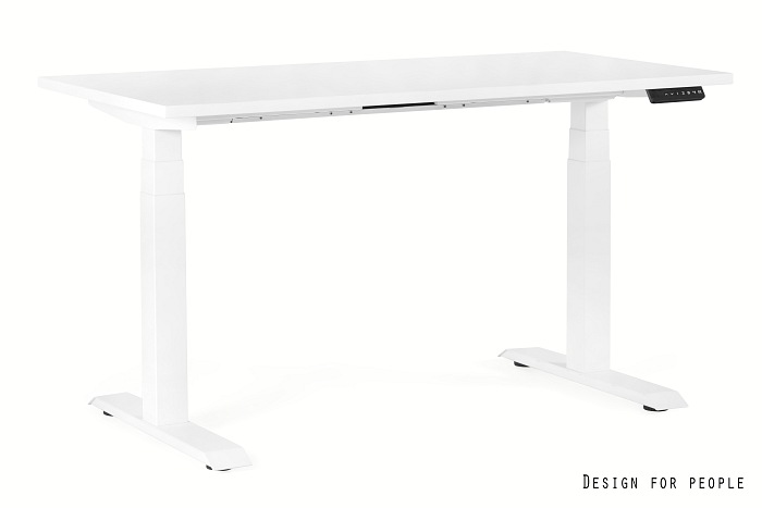 FIGHTER SINGLE DESK - WHITE - FRAME AND TOP - 160X70 CM - YZ-02 WHITE