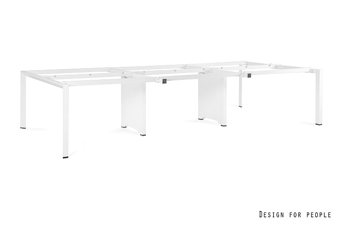 PASON - WORKSTATION 6 - BLANCO - MARCO - ANCHO 360 CM