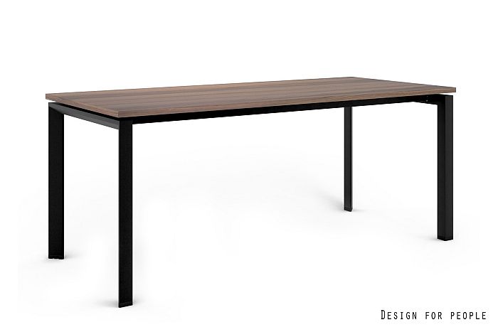 PASON  - MANAGER DESK - NEGRO - MARCO Y TABLERO - 180X80 CM - YZ-17 WALNUT