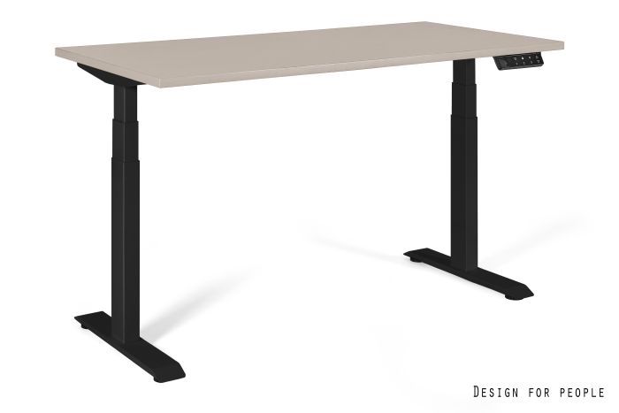 ACTIVE I - NEGRO - MARCO Y TABLERO - 160X70 CM - YZ-14 BEIGE