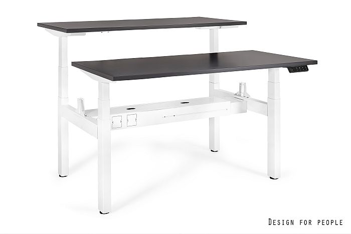ACTIVE II - BLANCO - MARCO Y TABLERO - 2X(140X70 CM) - YZ-13 ANTRACITA
