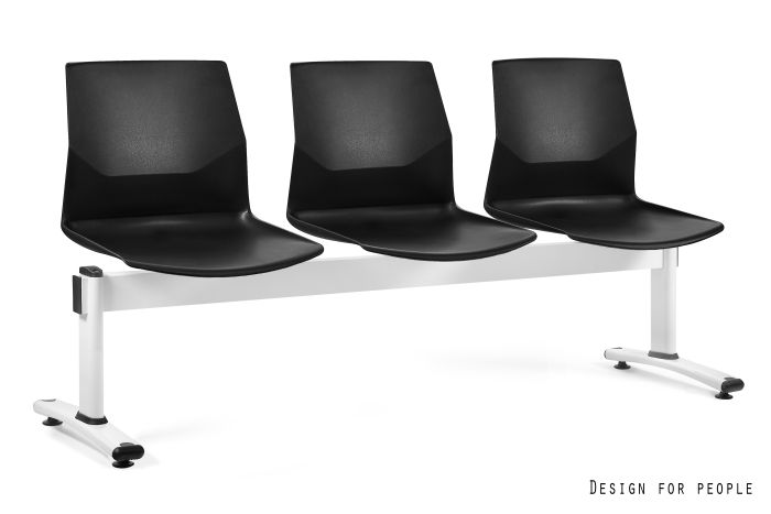 RITA (2313W-3W) - BLANCO, PP JC-007 BLACK
