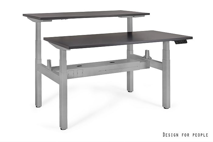 ACTIVE II - GRIS - MARCO Y TABLERO - 2X(140X70 CM) - YZ-13 ANTRACITA