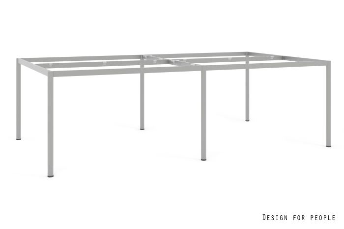 NOBE WORKSTATION 4 - GREY FRAME, WIDTH 232 CM