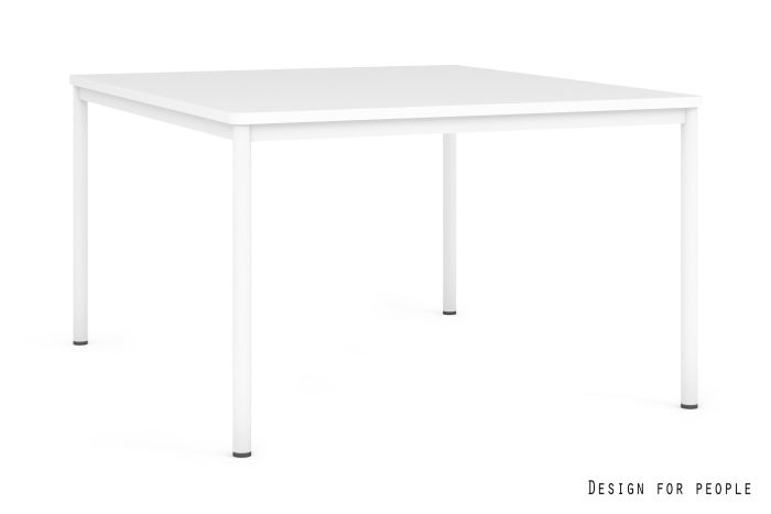 NOBE WORKSTATION 2 - WHITE FRAME, TOP 120X140 CM - YZ-02 WHITE