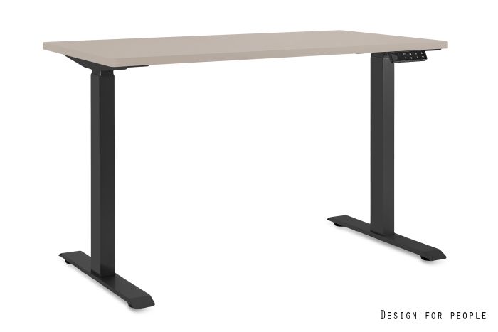 ASTRA - CZARNY, STELAŻ I BLAT R30 - 180X80 YZ-14 BEŻOWY