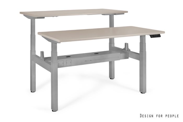 ACTIVE II - GRIS, 2X TABLERO R30 120X70 YZ-14 BEIGE