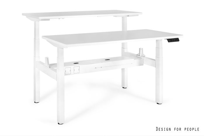 ACTIVE II - BLANCO, 2X TABLERO R30 120X70 YZ-02 BLANCO