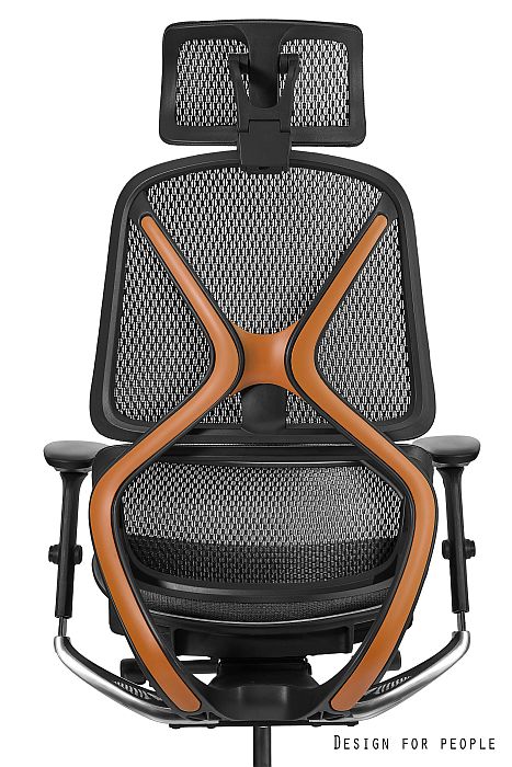 AREO-X - BLACK MESH, ORANGE X
