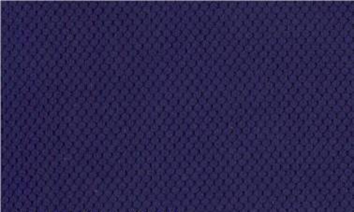 SPINELLY M - WHITE/FABRIC BL412 NAVYBLUE